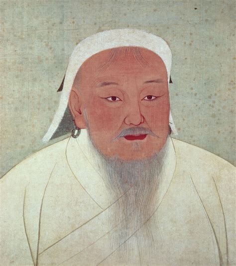 when was genghis khan alive.